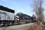 Chesapeake & Delaware GP38-2 # 2006 as the nonpowered locomotive on the TFT train